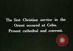 Image cathédrale Cebu Philippines, 1915, de la seconde 16 séquences d'archives historiques vidéo 65675078032