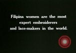 Image of Filipino women Manila Philippines, 1915, second 3 stock footage video 65675078034