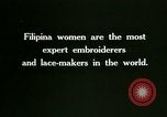 Image of Filipino women Manila Philippines, 1915, second 8 stock footage video 65675078034