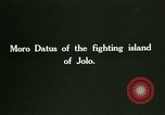 Standbild Moro Datus Philippinen, 1915, aus Sekunde 5 historischem Filmmaterial Videoclip 65675078038
