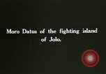 Standbild Moro Datus Philippinen, 1915, aus Sekunde 6 historischem Filmmaterial Videoclip 65675078038