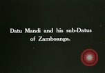 Standbild Moro Datus Philippinen, 1915, aus Sekunde 11 historischem Filmmaterial Videoclip 65675078038