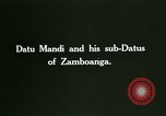 Standbild Moro Datus Philippinen, 1915, aus Sekunde 12 historischem Filmmaterial Videoclip 65675078038