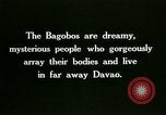 Standbild Bagobos Menschen Philippinen, 1915, aus Sekunde 3 historischem Filmmaterial Videoclip 65675078039