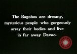 Standbild Bagobos Menschen Philippinen, 1915, aus Sekunde 6 historischem Filmmaterial Videoclip 65675078039
