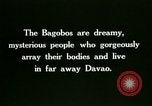 Standbild Bagobos Menschen Philippinen, 1915, aus Sekunde 9 historischem Filmmaterial Videoclip 65675078039