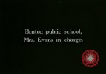Standbild Bontoc philippinische Schulkinder Philippinen, 1915, aus Sekunde 16 historischem Filmmaterial Videoclip 65675078042