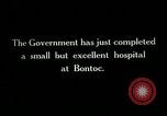 Immagine di Il governo filippino ospedale Bontoc Filippine, 1915, secondo 1 filmato di repertorio 65675078044