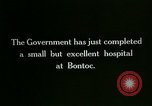 Immagine di Il governo filippino ospedale Bontoc Filippine, 1915, secondo 6 filmato di repertorio 65675078044