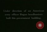Image of Ifugao built government building Philippines, 1915, second 5 stock footage video 65675078047