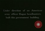 Image of Ifugao built government building Philippines, 1915, second 6 stock footage video 65675078047
