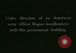Image of Ifugao built government building Philippines, 1915, second 7 stock footage video 65675078047