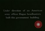 Image of Ifugao built government building Philippines, 1915, second 8 stock footage video 65675078047