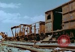 Image of marshaling yard Italy, 1944, second 49 stock footage video 65675078065