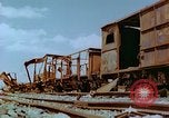 Image of marshaling yard Italy, 1944, second 52 stock footage video 65675078065