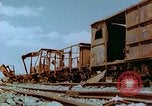 Image of marshaling yard Italy, 1944, second 55 stock footage video 65675078065