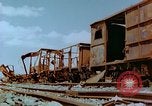Image of marshaling yard Italy, 1944, second 56 stock footage video 65675078065