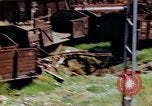 Image of marshaling yard Italy, 1944, second 23 stock footage video 65675078067