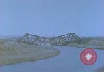 Image of damaged bridges Italy, 1944, second 8 stock footage video 65675078071