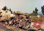 Image of damaged vehicles Montélimar France, 1944, second 18 stock footage video 65675078072