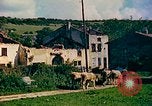 Image of burned buildings France, 1944, second 15 stock footage video 65675078073