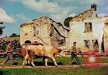 Image of burned buildings France, 1944, second 20 stock footage video 65675078073