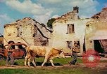 Image of burned buildings France, 1944, second 21 stock footage video 65675078073