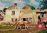 Image of burned buildings France, 1944, second 29 stock footage video 65675078073