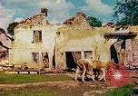 Image of burned buildings France, 1944, second 31 stock footage video 65675078073