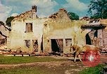 Image of burned buildings France, 1944, second 32 stock footage video 65675078073
