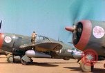Image of P-47 aircraft Corsica France, 1944, second 11 stock footage video 65675078083