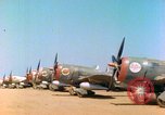 Image of P-47 aircraft Corsica France, 1944, second 15 stock footage video 65675078083
