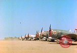 Image of P-47 aircraft Corsica France, 1944, second 17 stock footage video 65675078083
