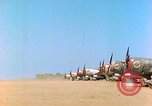 Image of P-47 aircraft Corsica France, 1944, second 18 stock footage video 65675078083