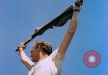 Image of P-47 aircraft Corsica France, 1944, second 40 stock footage video 65675078083