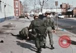 Standbild Washington Ausschreitungen Washington DC USA, 1968, aus Sekunde 62 historischem Filmmaterial Videoclip 65675078125