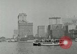 Image of Manhattan skyline from New York Harbor New York City USA, 1919, second 6 stock footage video 65675078129