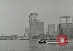 Image of Manhattan skyline from New York Harbor New York City USA, 1919, second 10 stock footage video 65675078129
