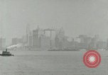 Image of Manhattan skyline from New York Harbor New York City USA, 1919, second 16 stock footage video 65675078129