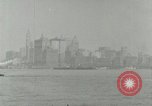 Image of Manhattan skyline from New York Harbor New York City USA, 1919, second 17 stock footage video 65675078129