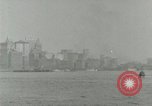 Image of Manhattan skyline from New York Harbor New York City USA, 1919, second 20 stock footage video 65675078129