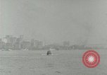 Image of Manhattan skyline from New York Harbor New York City USA, 1919, second 25 stock footage video 65675078129