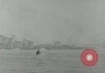 Image of Manhattan skyline from New York Harbor New York City USA, 1919, second 26 stock footage video 65675078129