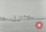 Image of Manhattan skyline from New York Harbor New York City USA, 1919, second 29 stock footage video 65675078129