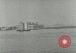 Image of Manhattan skyline from New York Harbor New York City USA, 1919, second 37 stock footage video 65675078129
