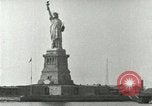 Image of Manhattan skyline from New York Harbor New York City USA, 1919, second 40 stock footage video 65675078129
