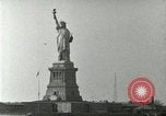 Image of Manhattan skyline from New York Harbor New York City USA, 1919, second 43 stock footage video 65675078129