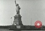 Image of Manhattan skyline from New York Harbor New York City USA, 1919, second 45 stock footage video 65675078129