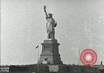 Image of Manhattan skyline from New York Harbor New York City USA, 1919, second 48 stock footage video 65675078129