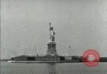 Image of Manhattan skyline from New York Harbor New York City USA, 1919, second 50 stock footage video 65675078129